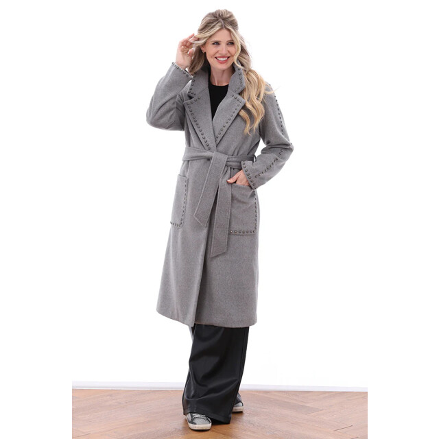 K-Design Jas met studs b900- B900-grey large