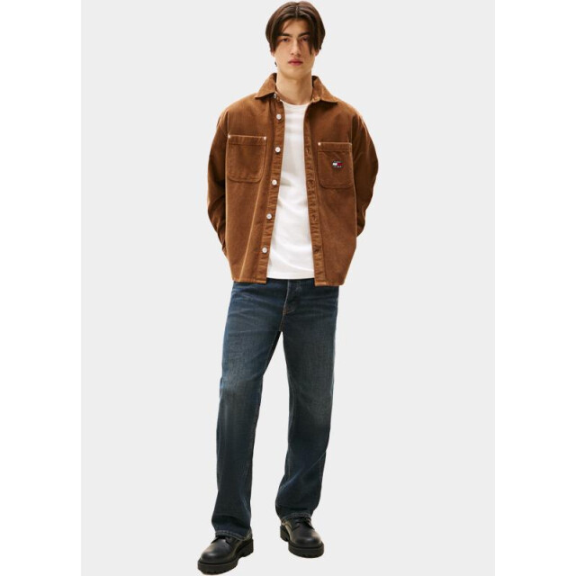 Tommy Hilfiger Casual hemd lange mouw tjm rlx washed cord shirt ext dm0dm22016/gvp 199186 large