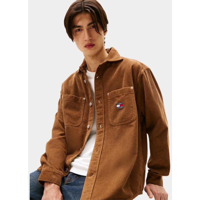 Tommy Hilfiger Casual hemd lange mouw tjm rlx washed cord shirt ext dm0dm22016/gvp 199186 large