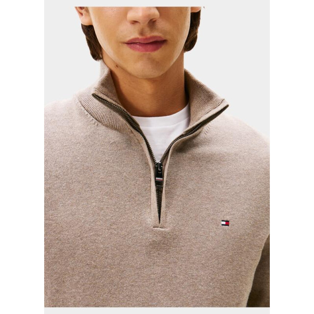 Tommy Hilfiger Half zip pima org ctn cashmere zip moc mw0mw28049/hi3 199146 large