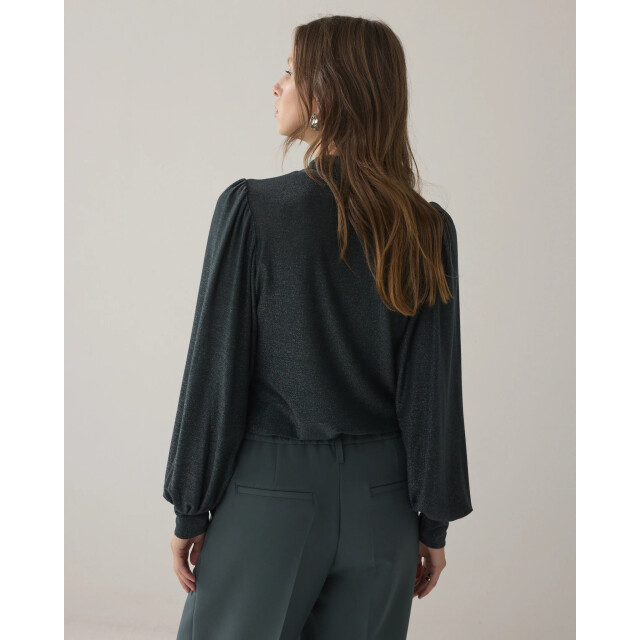 Summum 3s5235-30644 650 top scarf soft lurex emerald green 3s5235-30644 650 large