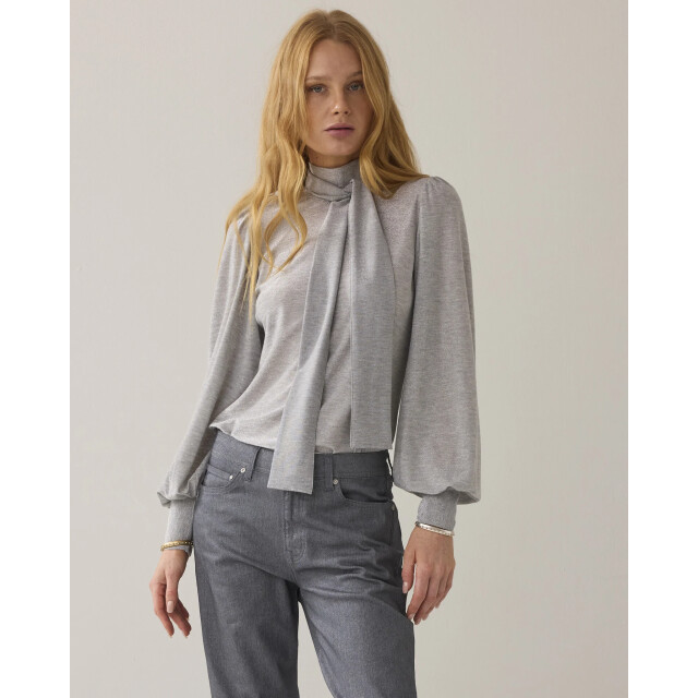 Summum 3s5235-30644 825 top scarf soft lurex mid grey 3s5235-30644 825 large