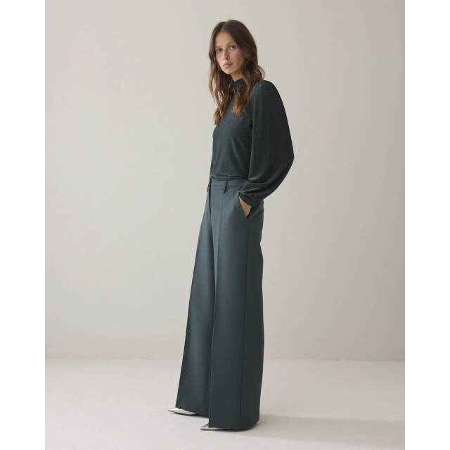 Summum 4s2369-11680 650 trousers straight foam uni emerald green 4s2369-11680 650 large