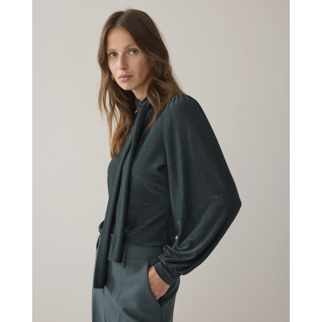 Summum 3s5235-30644 650 top scarf soft lurex emerald green 3s5235-30644 650 large