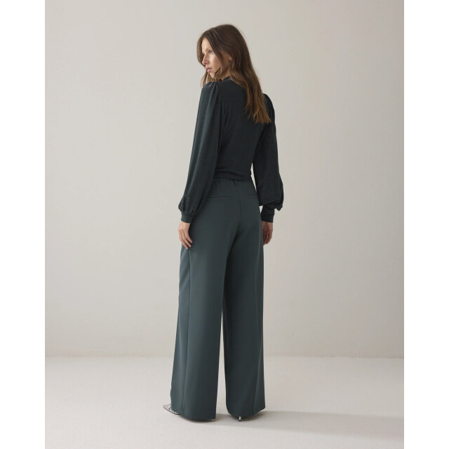 Summum 4s2369-11680 650 trousers straight foam uni emerald green 4s2369-11680 650 large