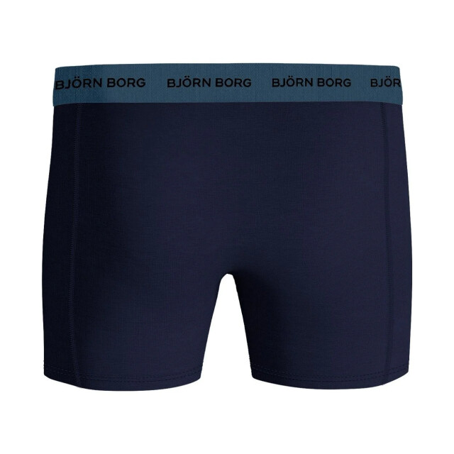 Björn Borg Björn borg cotton stretch boxershorts 3-pack – zwart, donker & bladerenprint copy 10003372-MP001 large