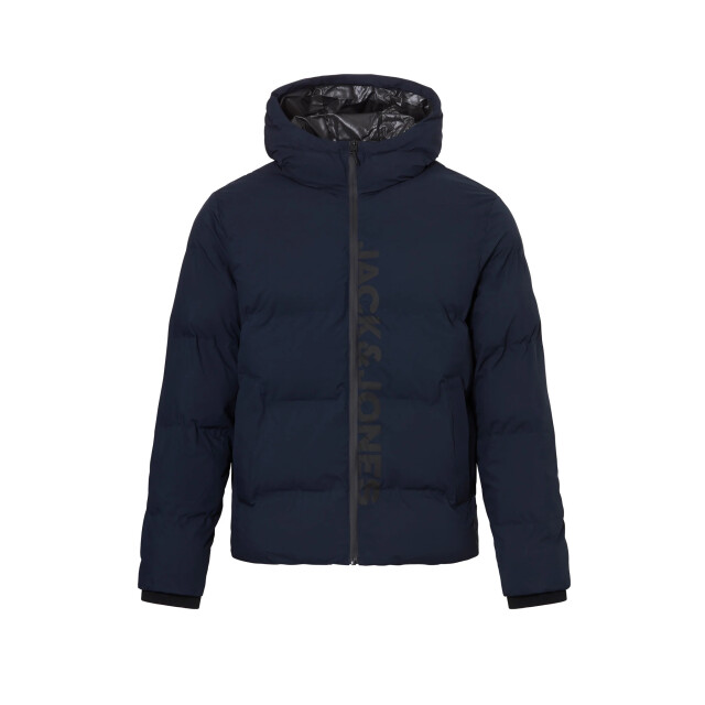 Jack & Jones Heren winterjas jjkaito puffer jacket donker 12282300-Sky Captain large