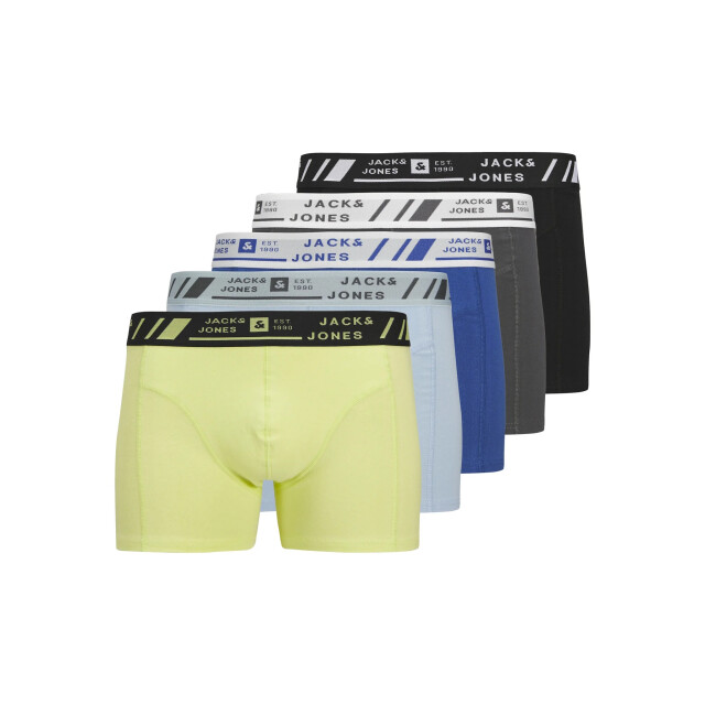 Jack & Jones Heren boxershorts trunks jacangus 5-pack color 12277577 large