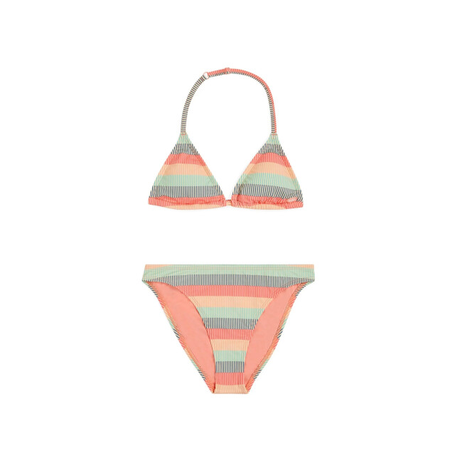 O'Neill Meisjes triangel bikini set regenboog gestreept 3800091-36083 large