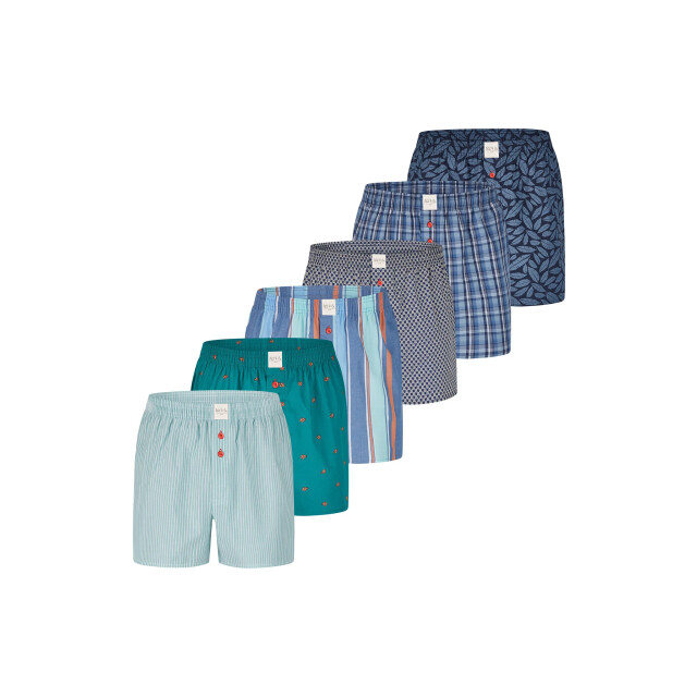 Phil & Co Wijde boxershorts heren 6-pack pack d505 PH-505 large