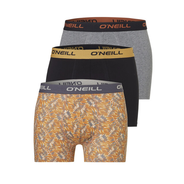 O'Neill Heren boxershorts trunks dipped leaf 3-pack 203021024-700 large