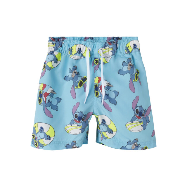 Name It Jongens lange zwemshorts nmmmic stitch lichtblauw 13239660-Bluefish large