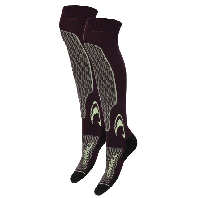 O'Neill Dames/heren skisokken 1-paar plum 789031-Plum large