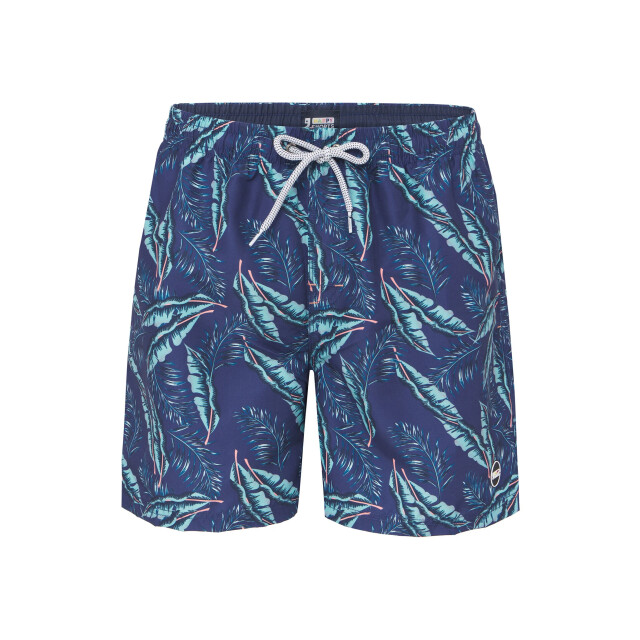 Happy Shorts Heren zwemshort blad print HS-SW-1006 large