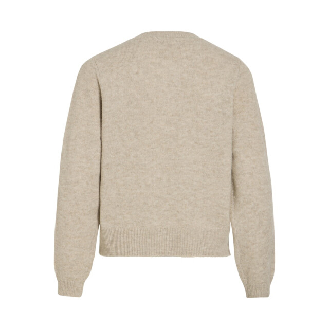 Vila Visalsa ls o-neck knit cardigantes zand 4249.04.0004 large