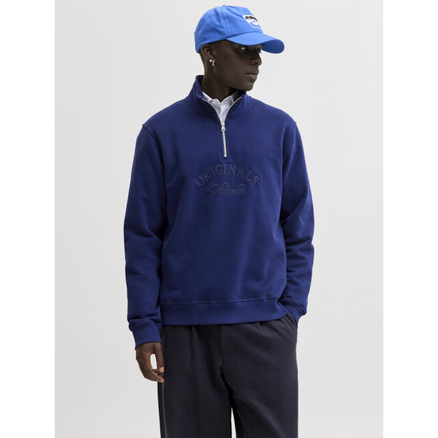 Jack & Jones Jorbleecker branding sweat high neck bf kobalt 5209.34.0006 large