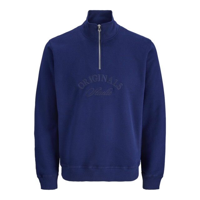 Jack & Jones Jorbleecker branding sweat high neck bf kobalt 5209.34.0006 large