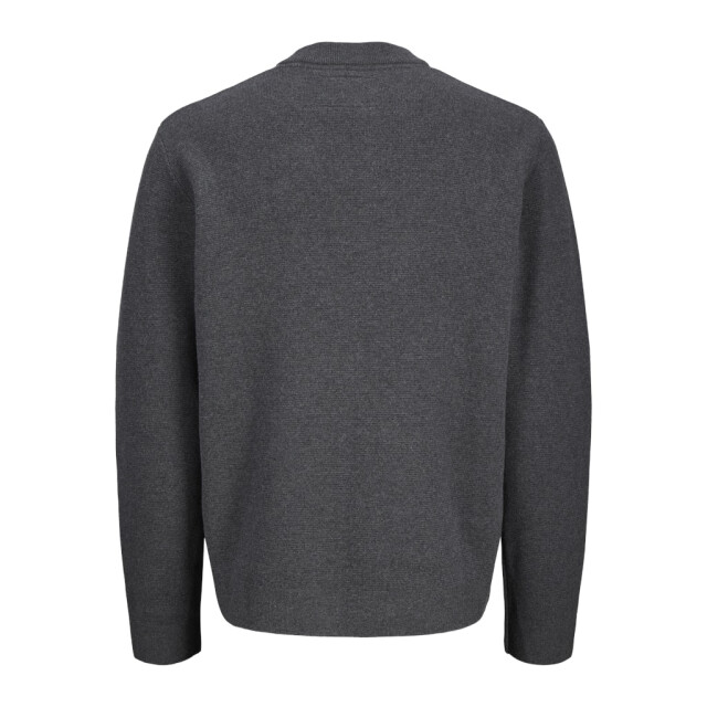 Jack & Jones Jprblamilano stitch knit crew neck sn antraciet 5219.85.0029 large