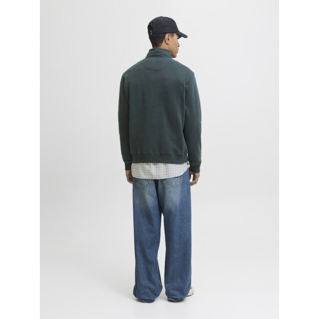 Jack & Jones Jorbleecker branding sweat high neck bf donker 5209.27.0048 large