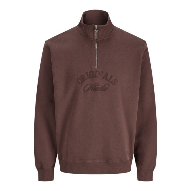 Jack & Jones Jorbleecker branding sweat high neck bf cognac 5209.75.0003 large