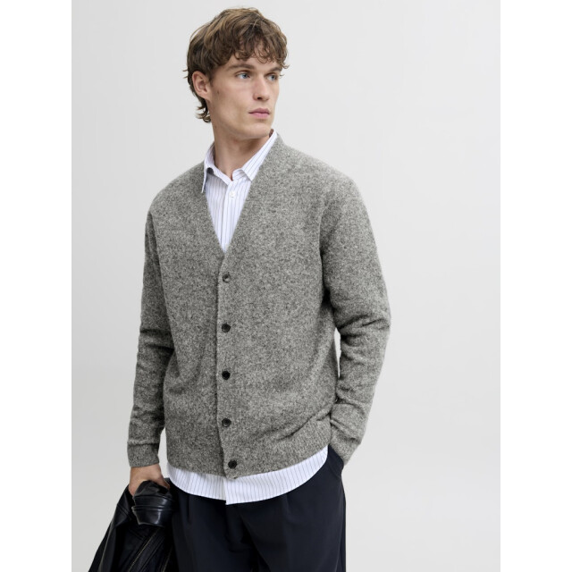 Jack & Jones Jprblasimon souffle knit cardigan melee 5249.87.0046 large