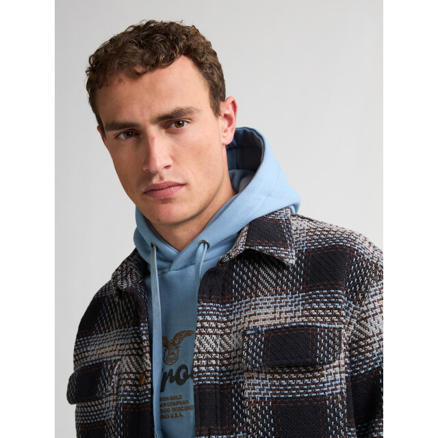 Petrol Industries Men shirt long sleeve check melee 5309.87.0012 large