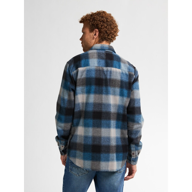 Petrol Industries Men shirt long sleeve check licht 5309.31.0022 large