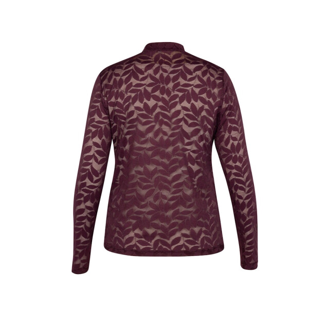 Studio Anneloes Reagan lace top aubergine 4389.54.0038 large