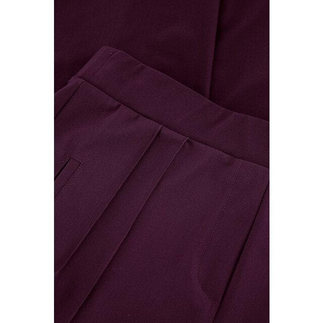 Studio Anneloes Roison bonded trouser aubergine 4109.54.0003 large