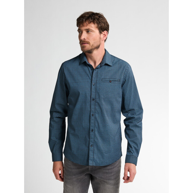 Petrol Industries Men shirt long sleeve aop licht 5309.31.0023 large