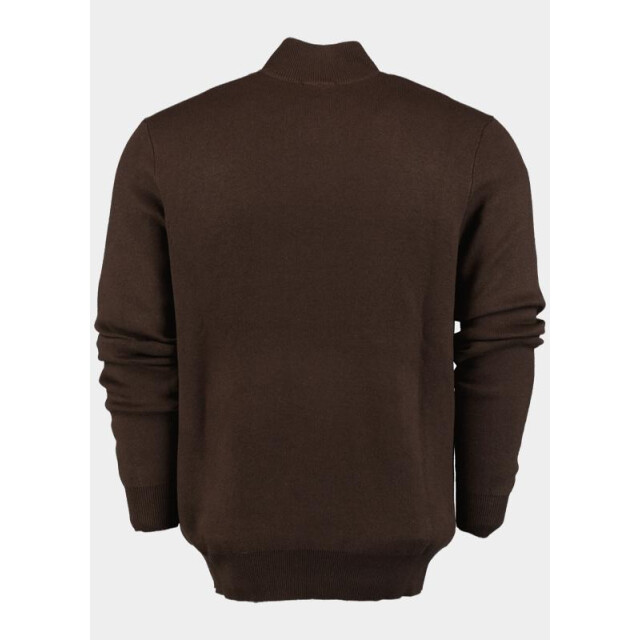 Bos Bright Blue Pullover half zip polyblend 4053225/623 189635 large