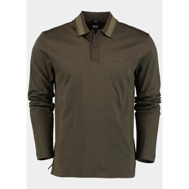 Hugo Boss Polo lange mouw h-pleins 200 10273705 01 50549257/342 195518 large