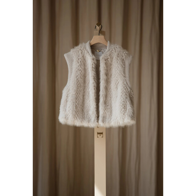 Rino & Pelle Alvita.7002514 waistcoat with hook & eye closure birch dessin Alvita.7002514 Birch dessin large