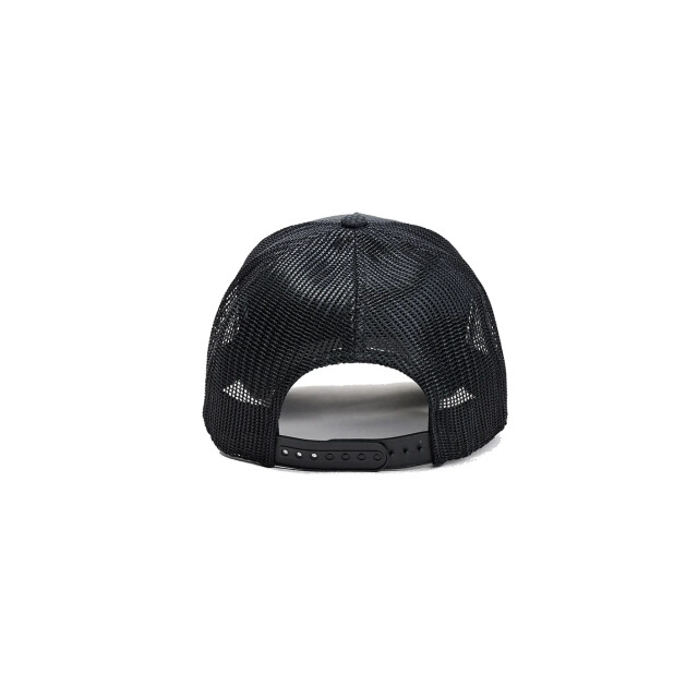WATTS Unisex cap tribe logo effen donkergrijs/zwart 1TRIBE large