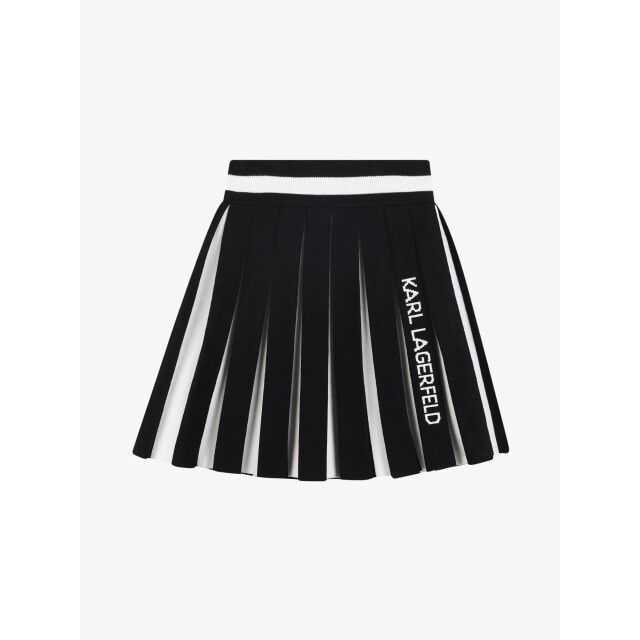 Karl Lagerfeld Meisjes rok zwart wit Z30589-M41 large