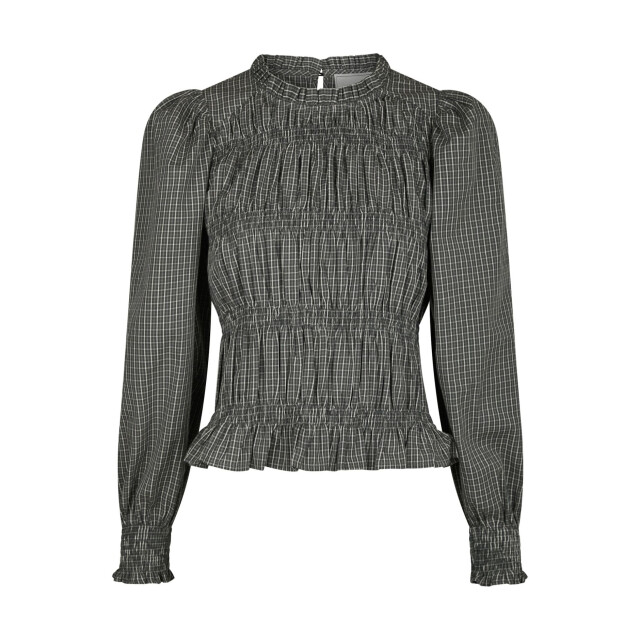Neo Noir marcia check blouse 166893 132 antracite 06615.980.0009 large