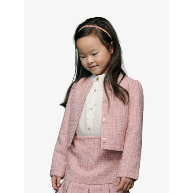 Le Chic Meisjes vest amsy tweed C508-5120-919 large