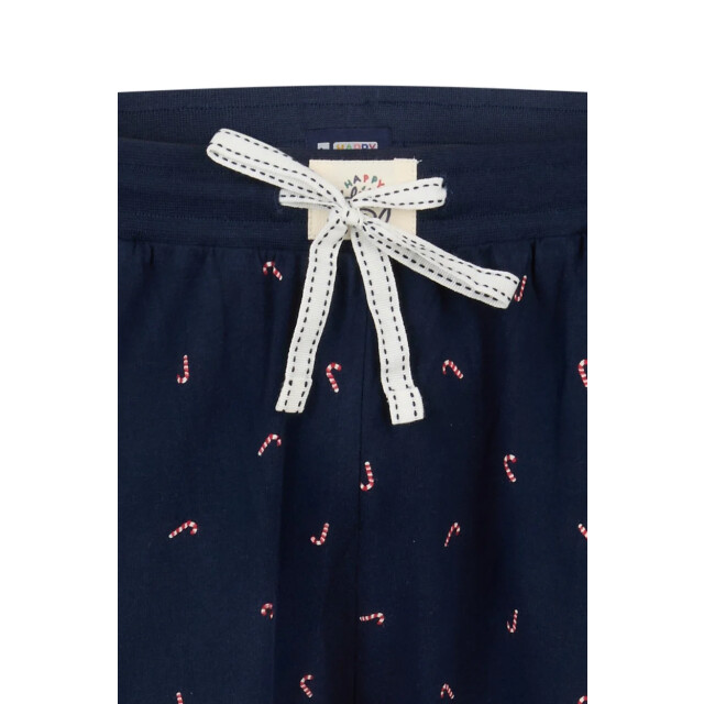 Happy Shorts Heren pyjama broek lang donker zuurstok kerst print HS-1207-HSM-25-6 large