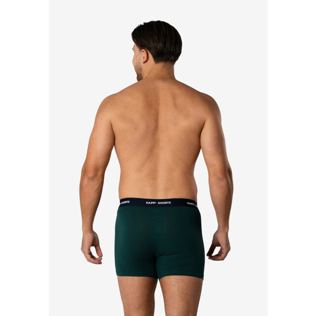Happy Shorts Heren boxershorts kerst 2-pack donkerblauw/groen HS-J-1199 large