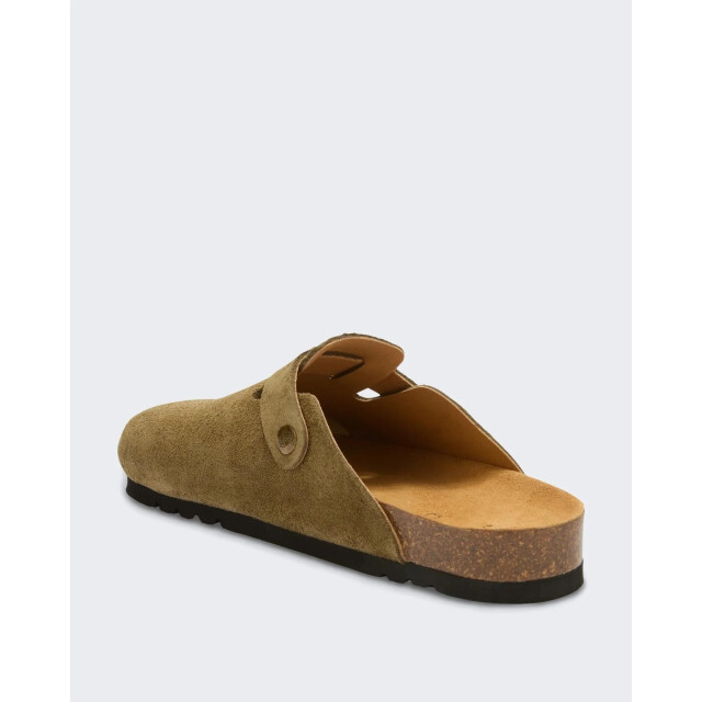 Scholl Heren olivier pantoffel F325741147-Khaki large