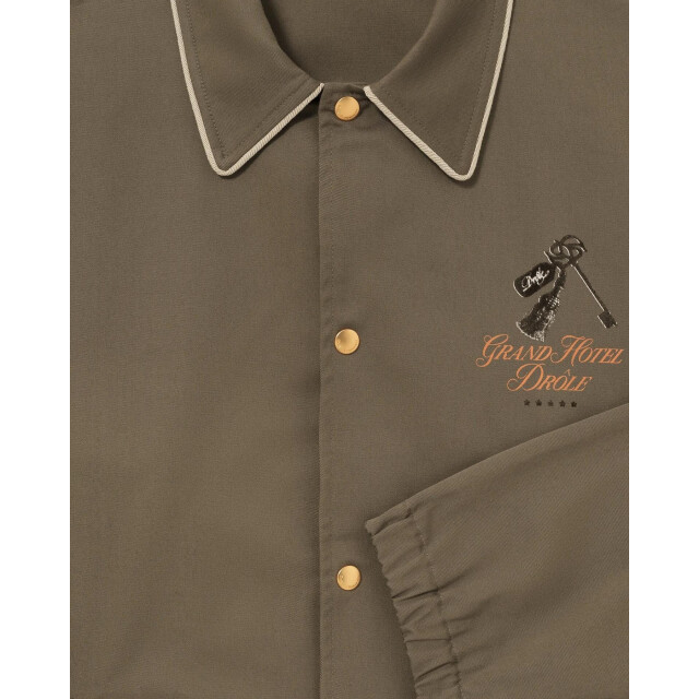 Drole De Monsieur Heren la veste grand hotel H-JT235-CO214-Taupe large