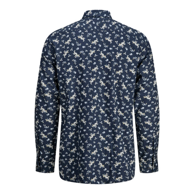 Jack & Jones Jprblayork print dobby l/s shirt 12286665 large