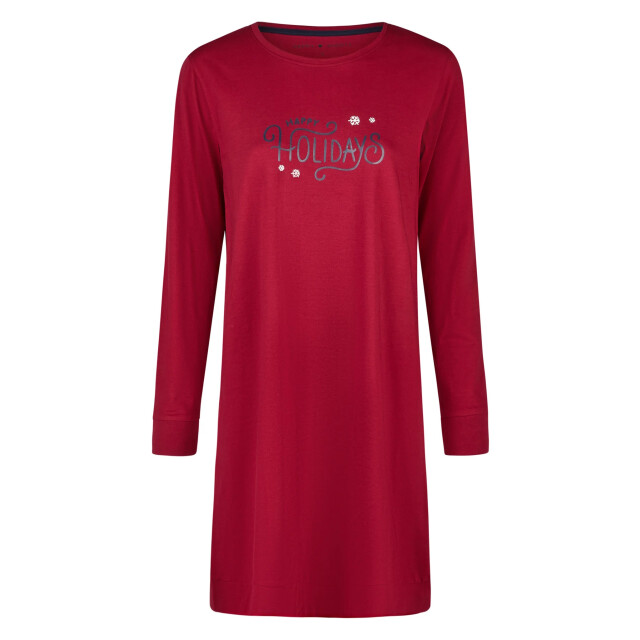 Happy Shorts Dames kerst nachthemd lange mouw print HS-1204-HSW-25-11 large