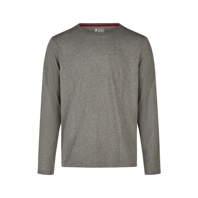 Happy Shorts Heren kerst pyjama set shirt + broek grijs/rood geruit flanel HS-1208-HSM-25-8 large