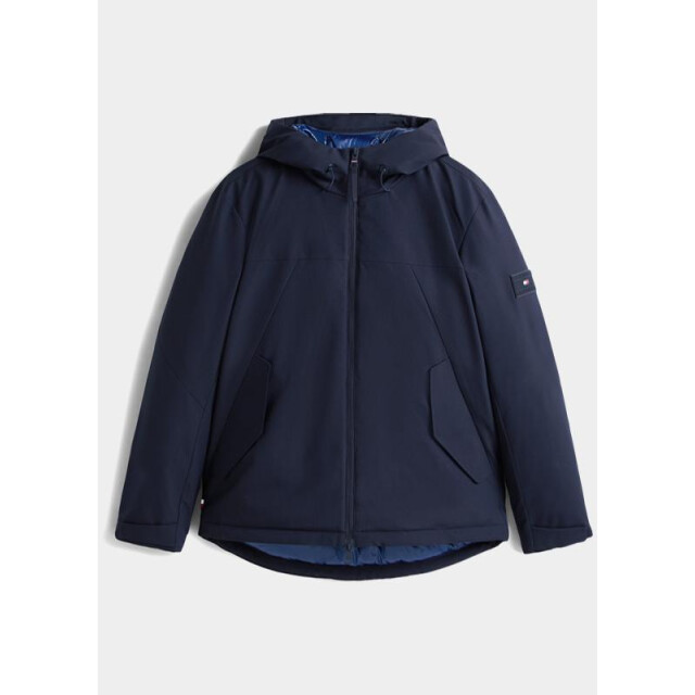 Tommy Hilfiger Winterjack tech hooded short padded jack mw0mw41363/dw5 199170 large