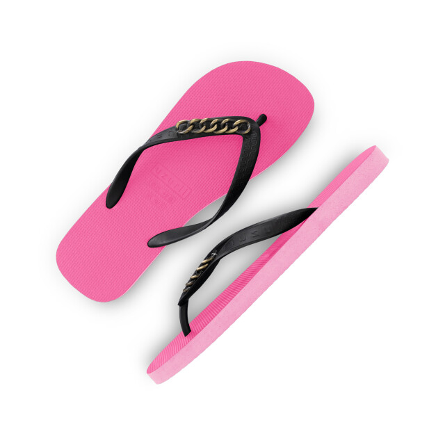 Uzurii Gold small neon dames slippers, , maat: 22.032.98 large