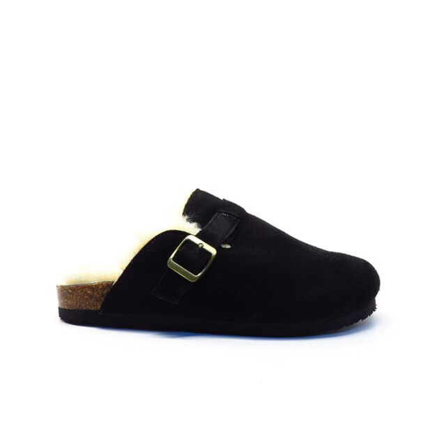 Shoecolate 8.25.55.030 Slippers Zwart 8.25.55.030 large