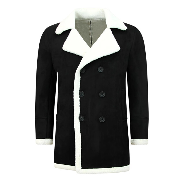 Tony Backer Imitatie bontjas parka lammy coat QQ538-4 large