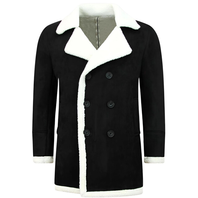 Tony Backer Imitatie bontjas parka lammy coat QQ538-4 large