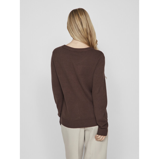Vila Viril l/s o-neck knit top-noos 14054177 large